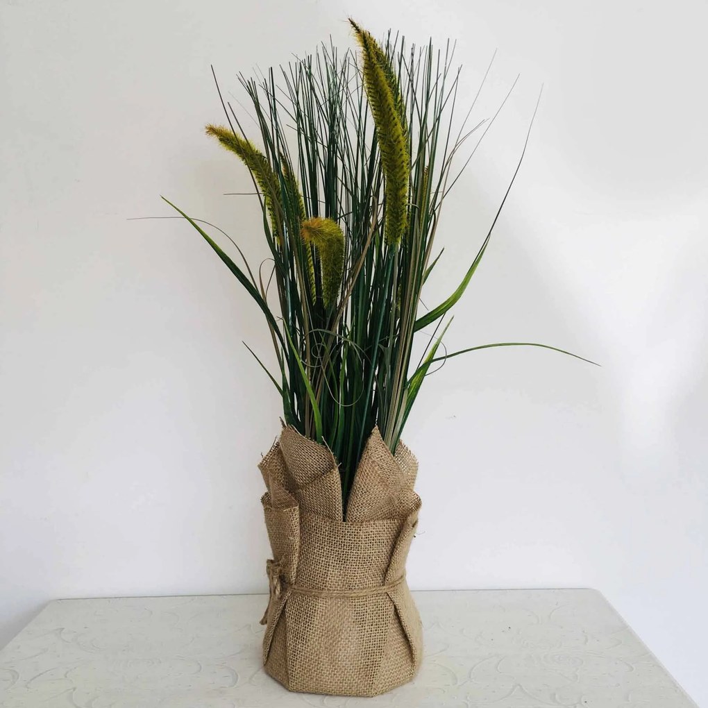 Plantas Artificial c/Rafia - grande
