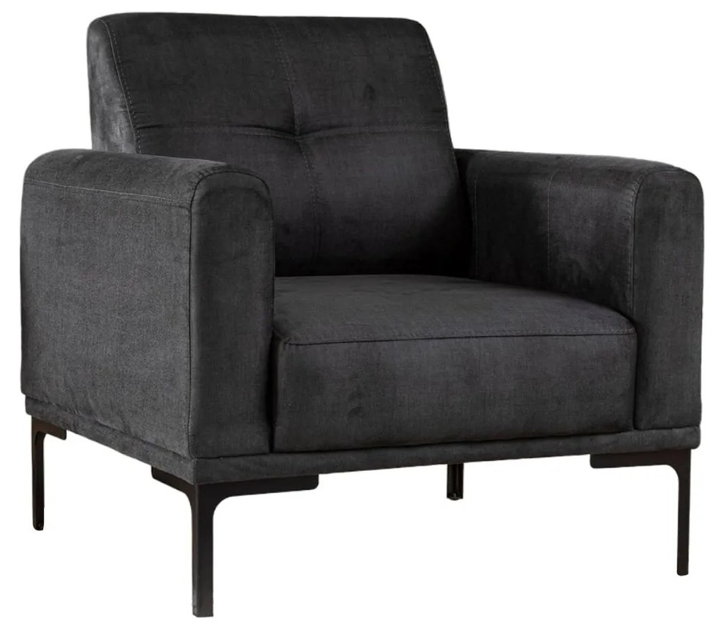 Cadeira Wing Mustang – Antracite – 88x86x88 cm