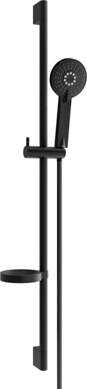 Mexen DS40 conjunto de chuveiro deslizante, preto - 785404583-70