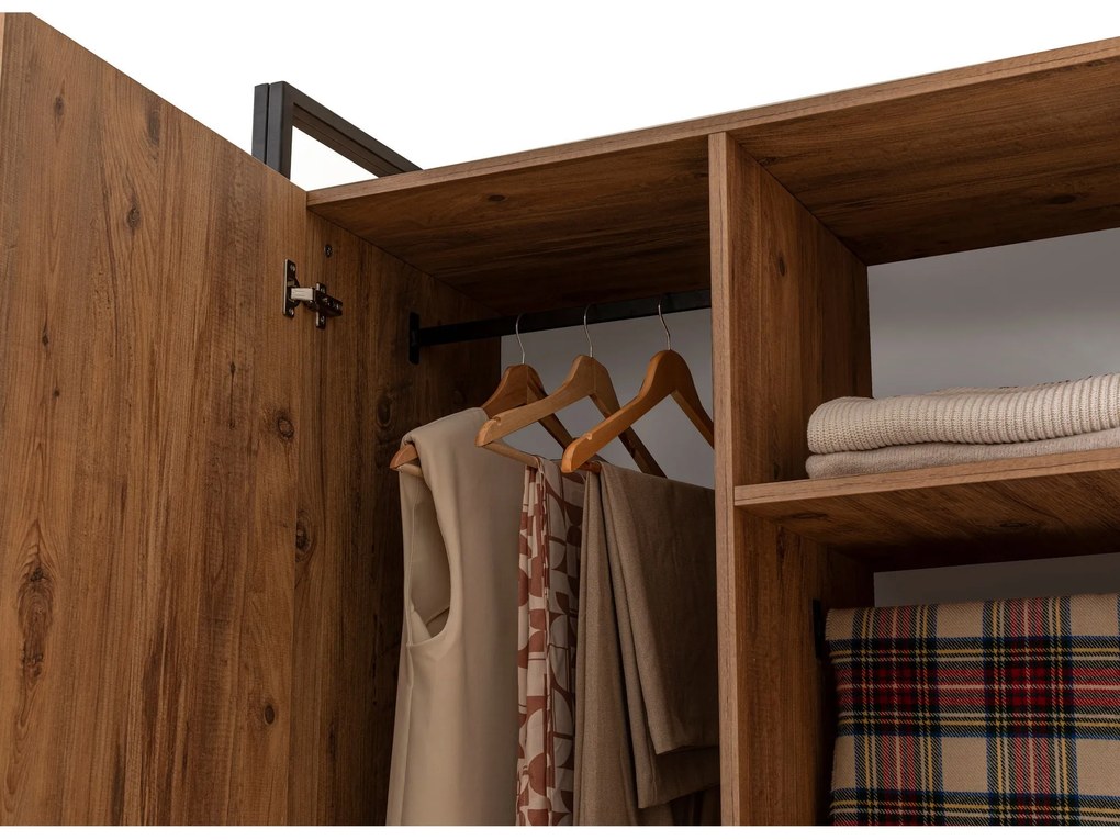 Guarda-roupa Dynamic – Pinho Atlântico – 104 x 225 x 52 cm