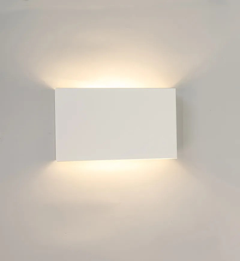 Conjunto de 2 Apliques de Parede Modernos Brancos - Otan Moderno