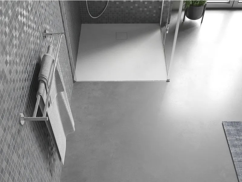 Mexen Bert base de duche quadrada SMC 90 x 90 cm, branca - 4K109090