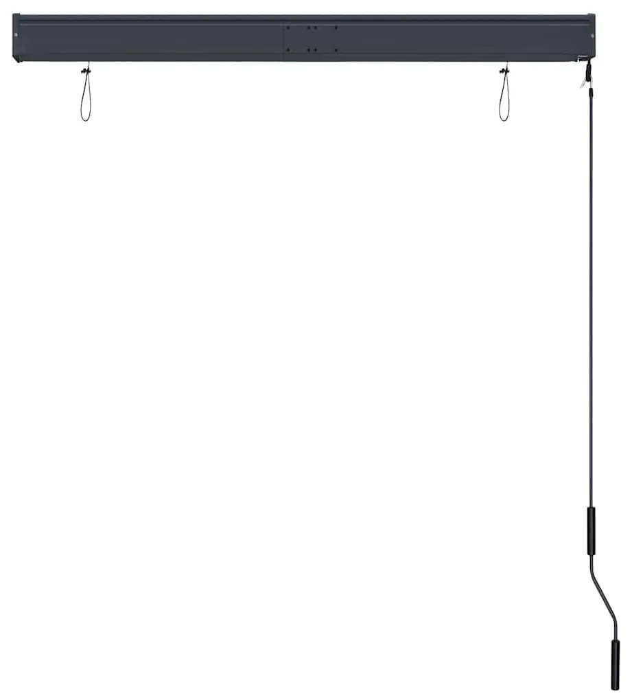 Estore de rolo para exterior 120x250 cm azul e branco