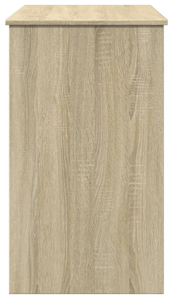 Toucador com espelho 100x45x76 cm cor carvalho sonoma