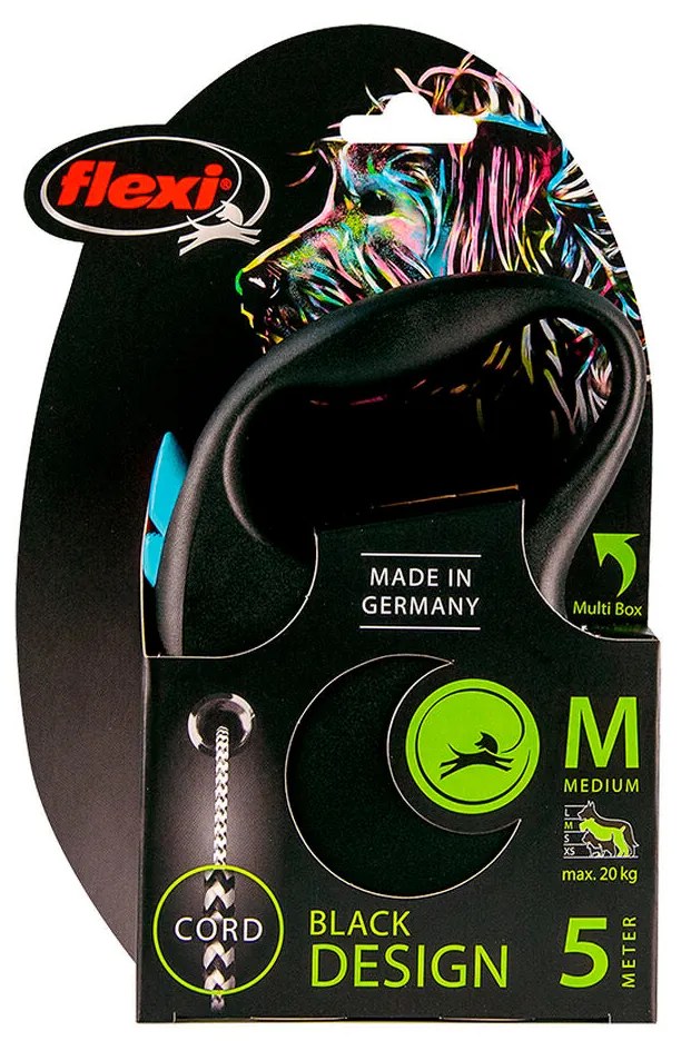 Trela para Cães Flexi Flexi 5 m Azul S