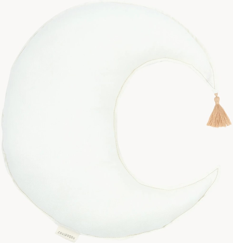 Almofada de linho bordada para crianças L1N0