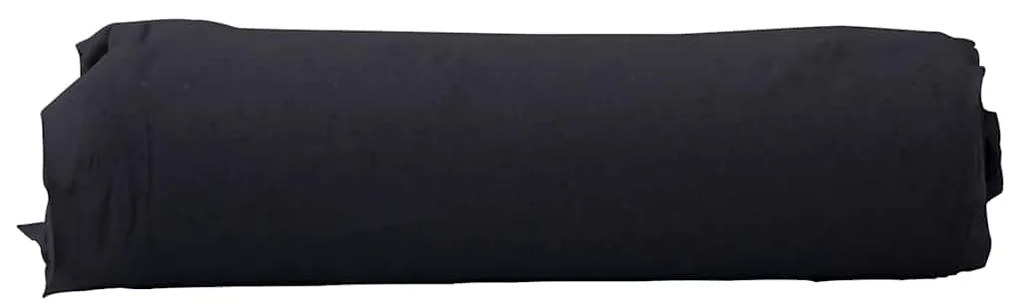 Membrana de geotêxtil 1x50 m fibra de poliéster preto