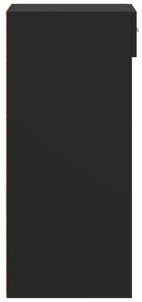Aparador 45x42,5x93 cm derivados de madeira preto