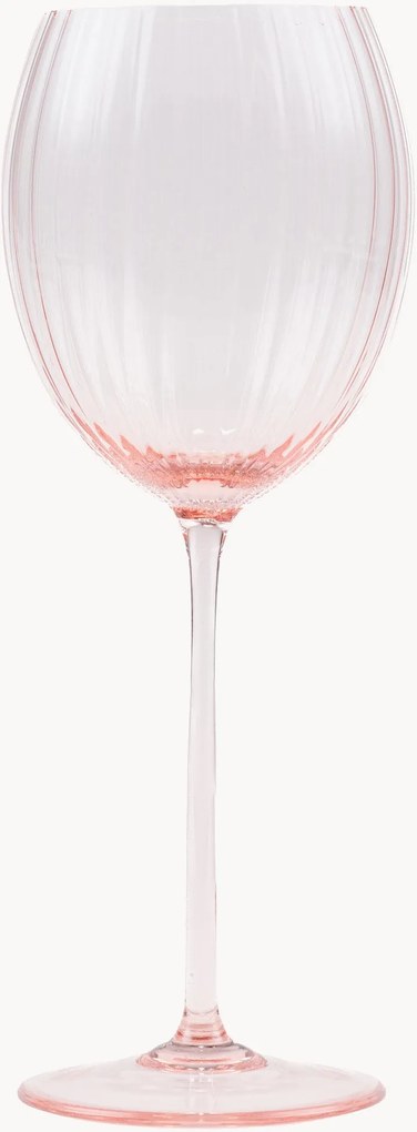 Copos de vinho branco artesanais Lyon, conjunto de 2