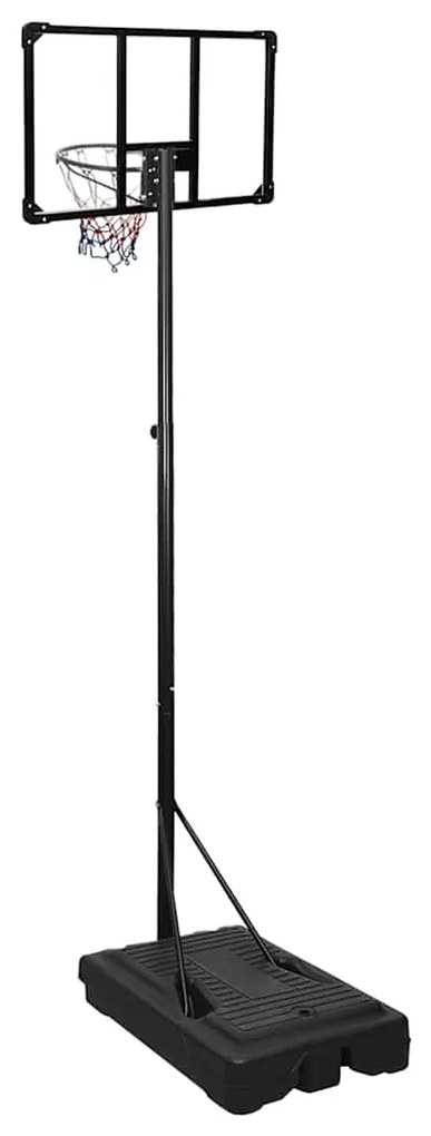 Tabela de basquetebol 235-305 cm policarbonato transparente