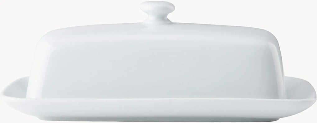 Manteigueira de porcelana Chalk