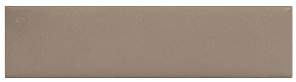 Painel parede 12pcs 60x15cm couro artificial 1,08 m² cappuccino