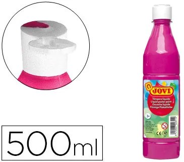Guache Liquido Jovi 500 Ml Magenta