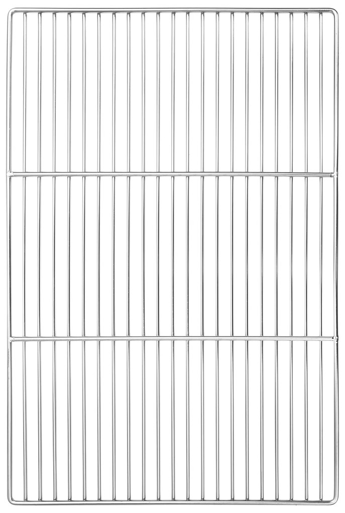 Grelha de Churrasco vidaXL com Cabos Retangular 60x40 cm Aço Inoxidável 304