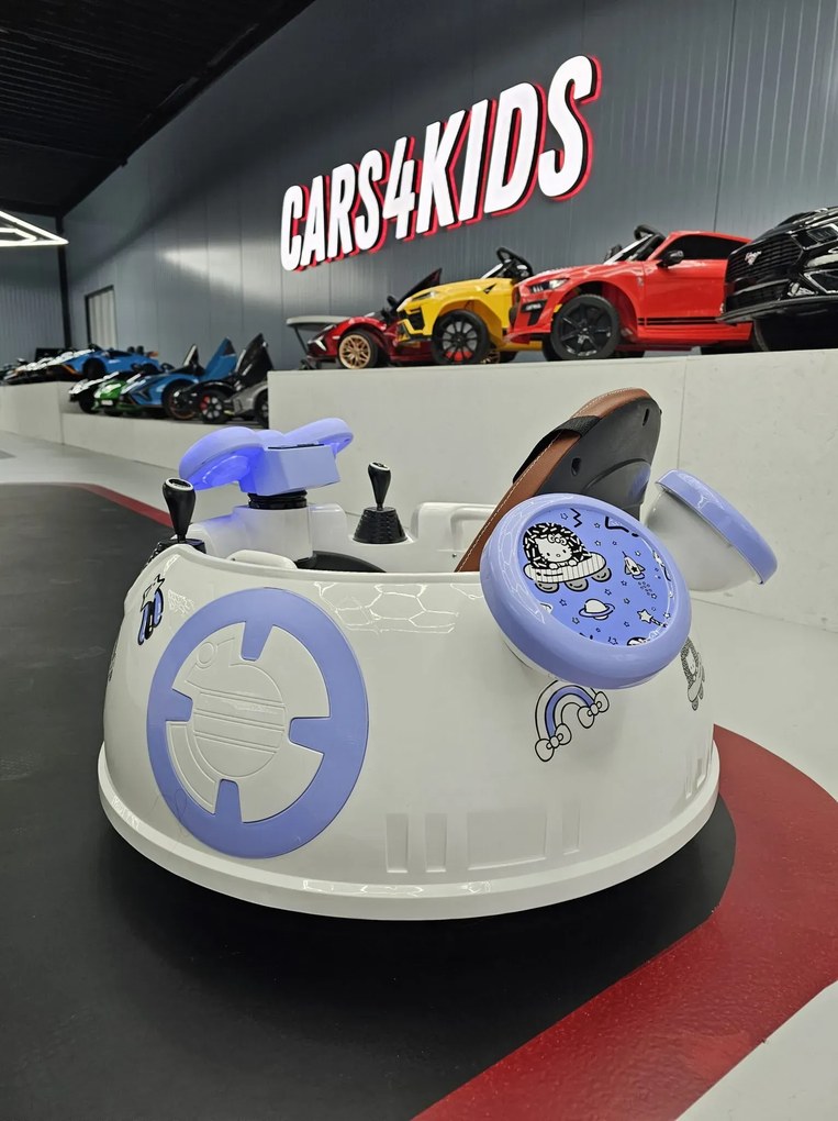 Carrinho Choques elétrico para crianças Hello Kitty 6V branco