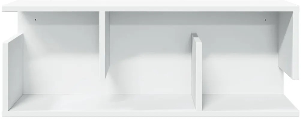 Armário parede 80x20x30 cm derivados de madeira branco