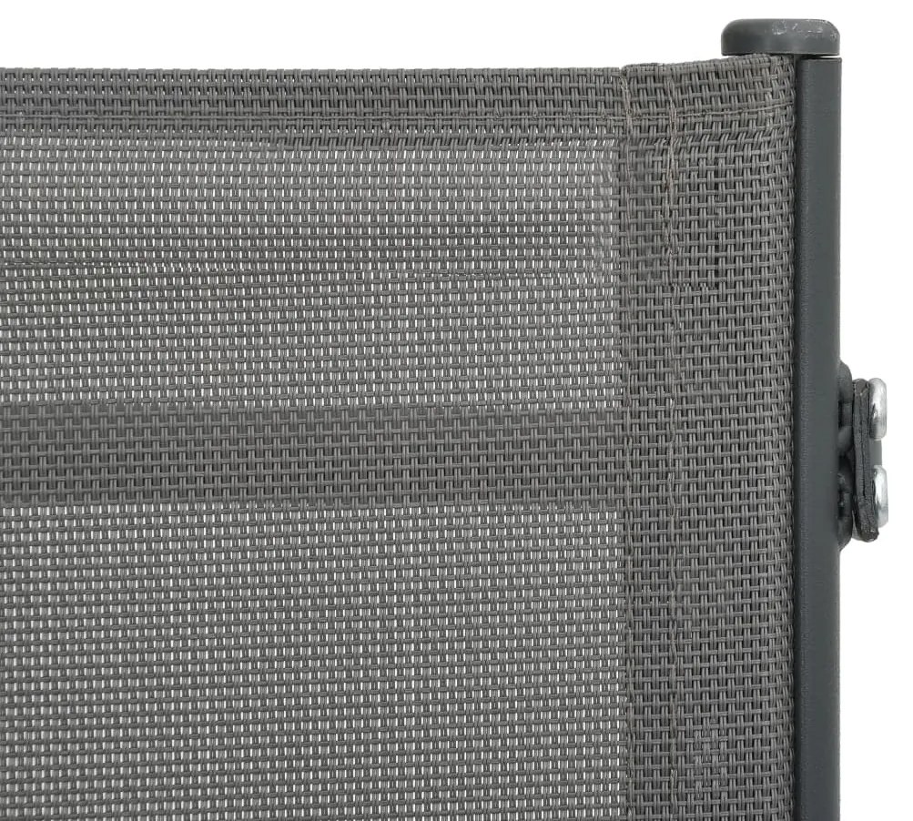 Espreguiçadeiras 2 pcs textilene e aço