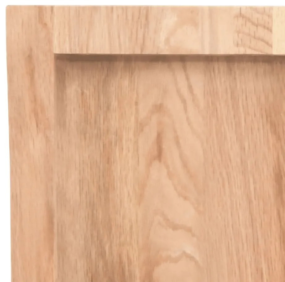 Prateleira de parede 60x60x(2-6) cm carvalho tratado castanho