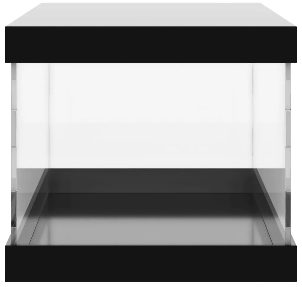 Caixa de exposição 34x16x14 cm acrílico transparente