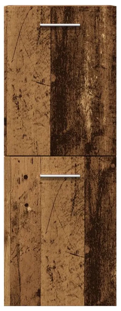 Armário suspenso de Casa de Banho 30x30x80 cm deriv. madeira madeira v