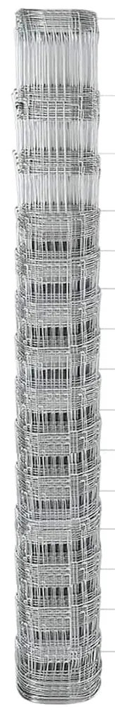 Cerca de Campo 1,6x50 m em Aço Galvanizado