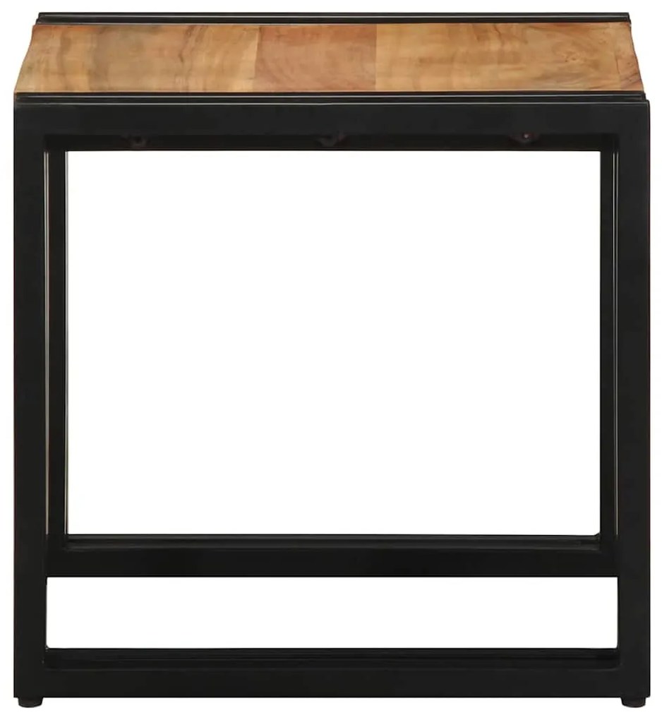 Mesa de centro vidaXL 40x50x38 cm Madeira de acácia