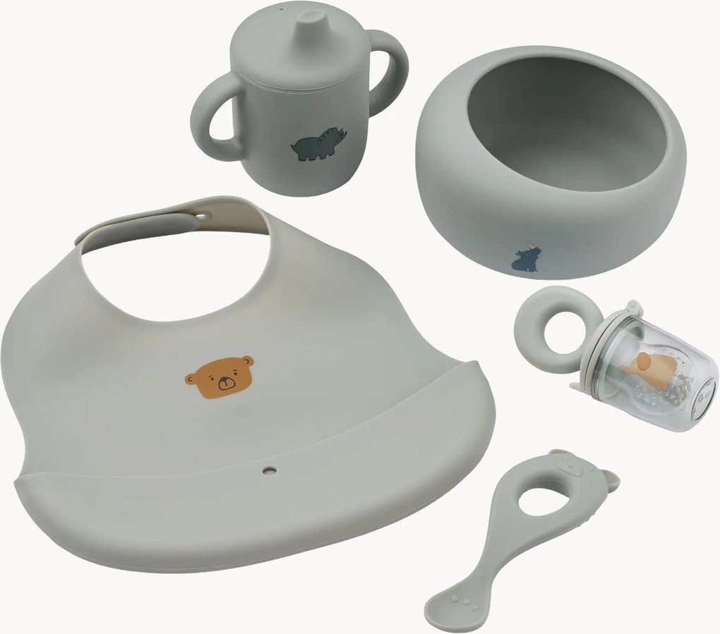 Conjunto de loiça para crianças Mileah, conjunto de 5