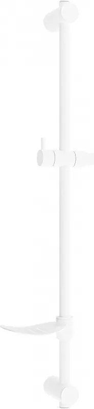 Mexen DF barra de chuveiro com saboneteira 80 cm, branco - 79382-20