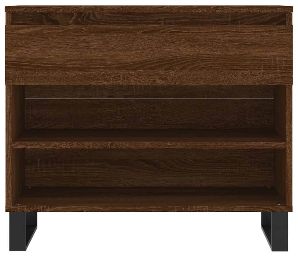 Sapateira 70x36x60 cm derivados de madeira carvalho castanho