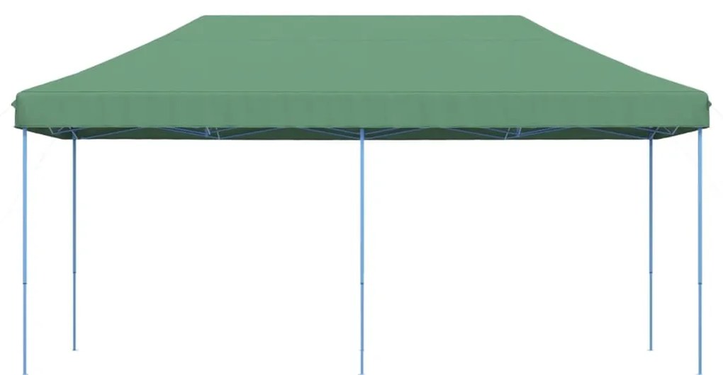 Tenda para festas pop-up dobrável 580x292x315 cm verde