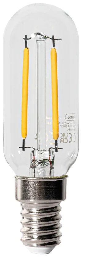 Set van 5 E14 dimbare LED lampen T26 koelkast 2W 200 lm 2700K