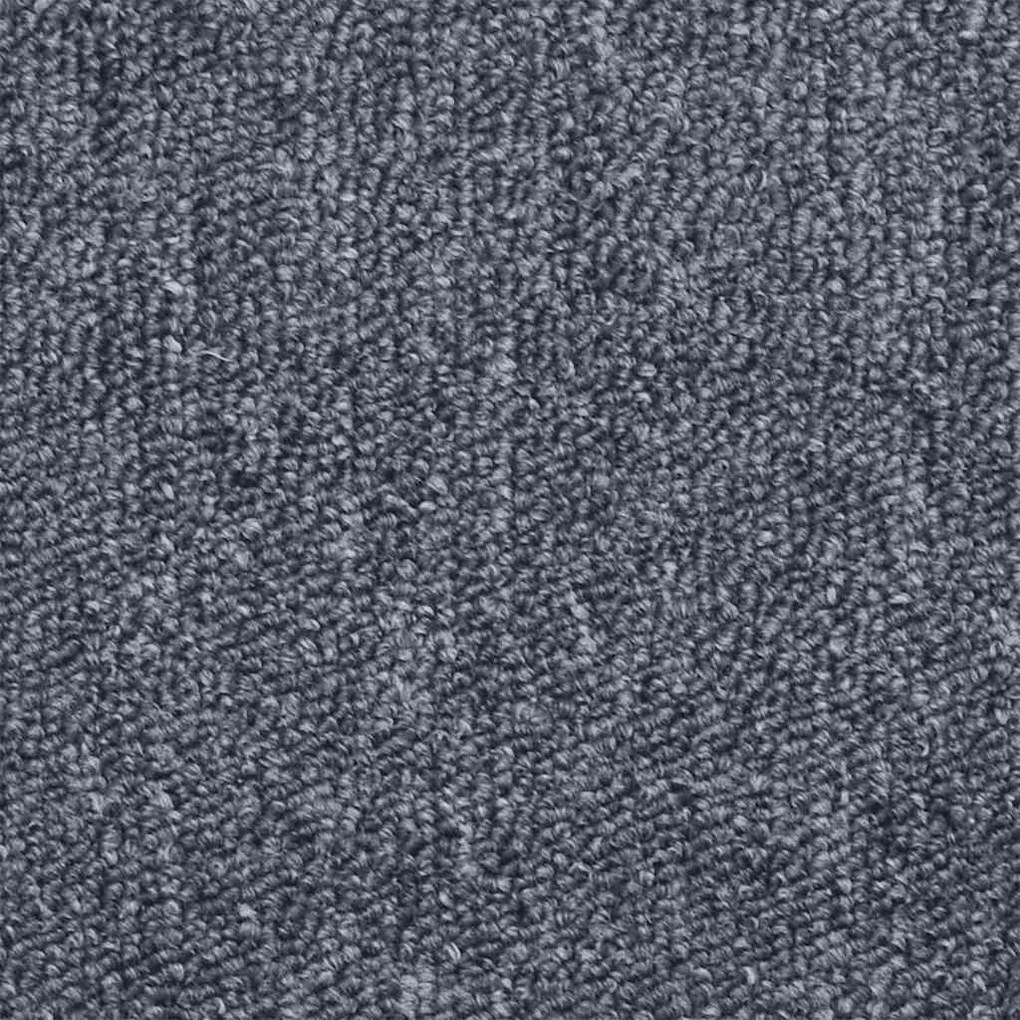 Tapetes de escada 30 pcs 65x24x4 cm cinzento escuro e azul