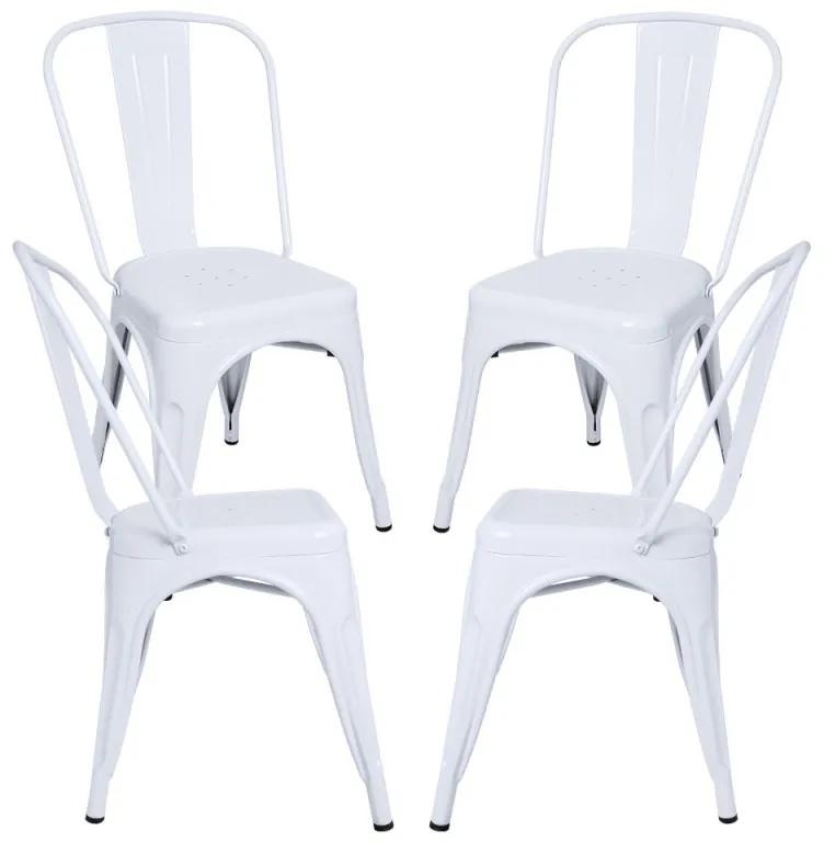 Pack 4 Cadeiras Torix - Branco
