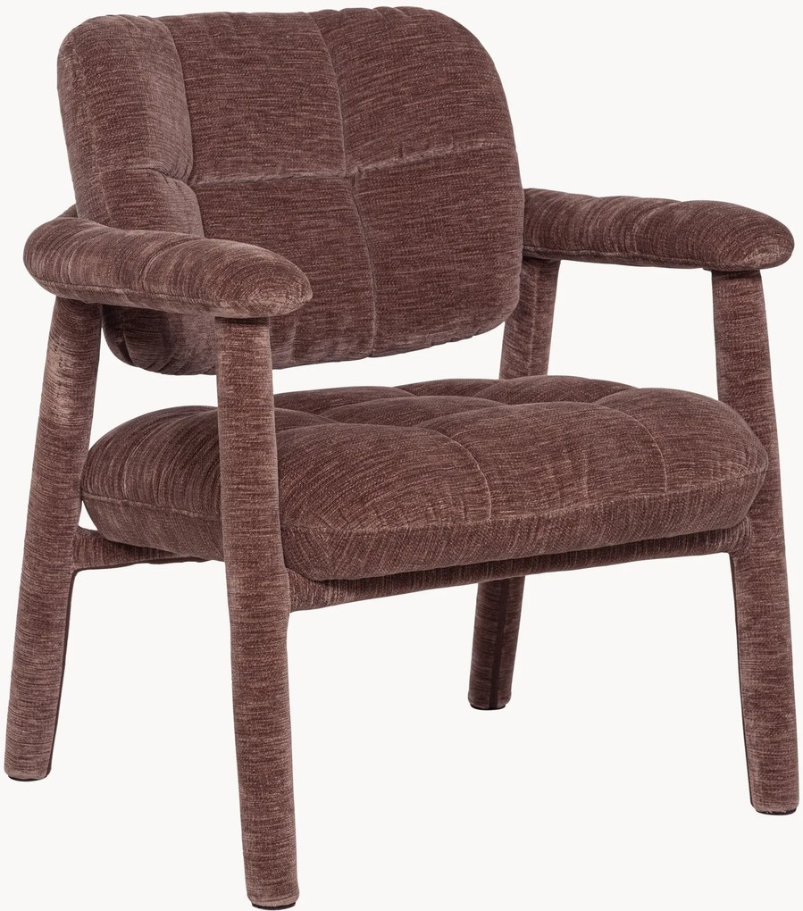 Poltrona em chenille Loom