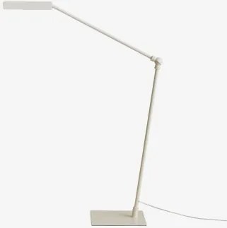 Candeeiro De Mesa Led Em Metal Valtyn Branco - Sklum