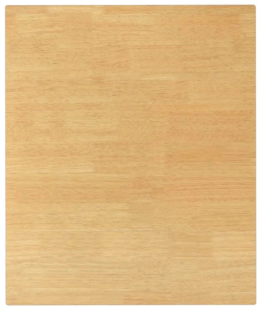 Mesa de jantar madeira seringueira maciça branco