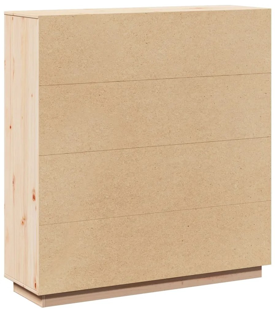 Aparador alto 110,5x35x117 cm pinho maciço