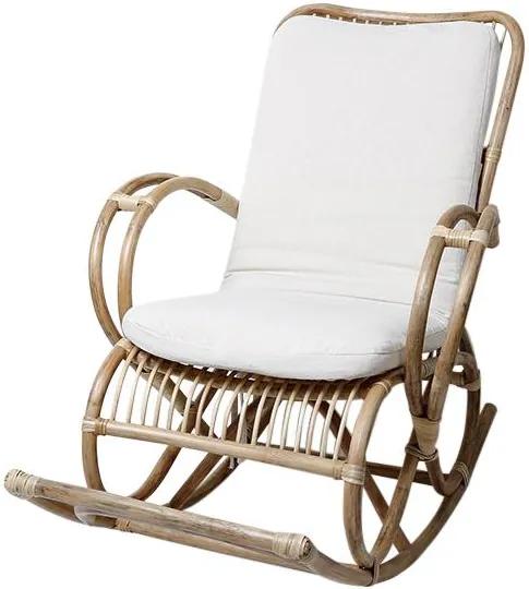 Cadeira de baloiço (136 x 95 x 70 cm) Rotim