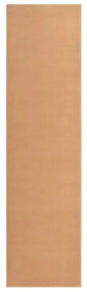 vidaXL Passadeira 80x350 cm polipropileno bege