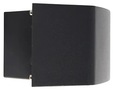 Candeeiro de parede exterior moderno grafite 14,3 cm IP44 - Latina