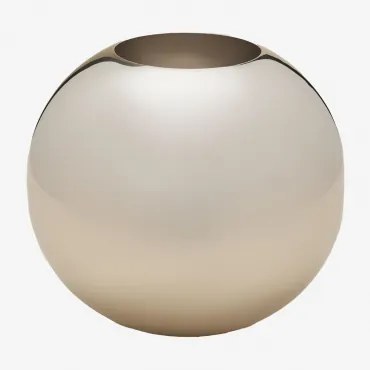 Vaso Em Aço Brania ↑20 Cm - Sklum