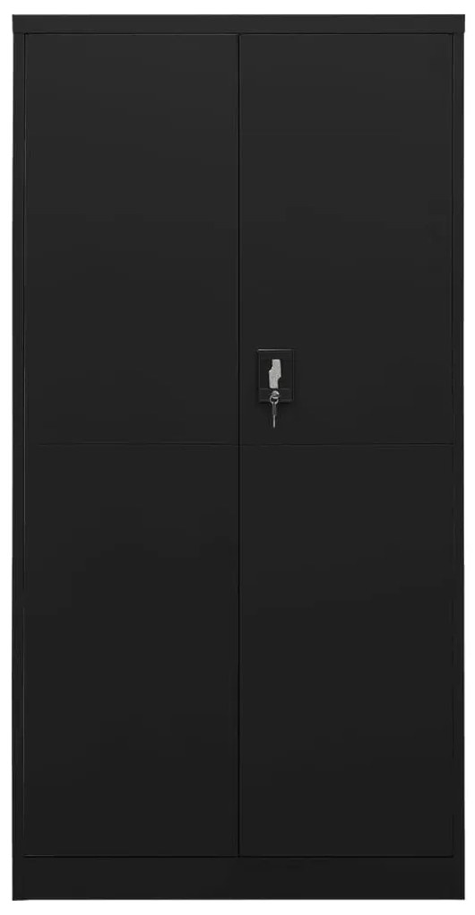 Cacifo 90x40x180 cm aço preto