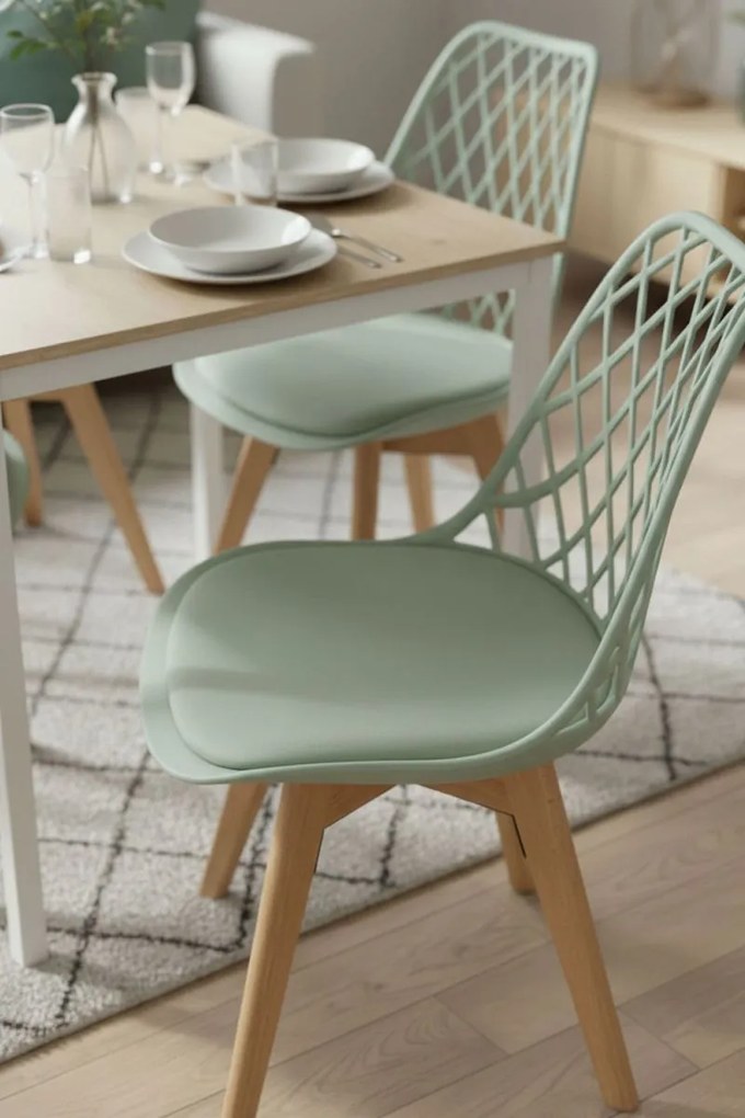 Pack 4 Cadeiras Mima - Hortelã