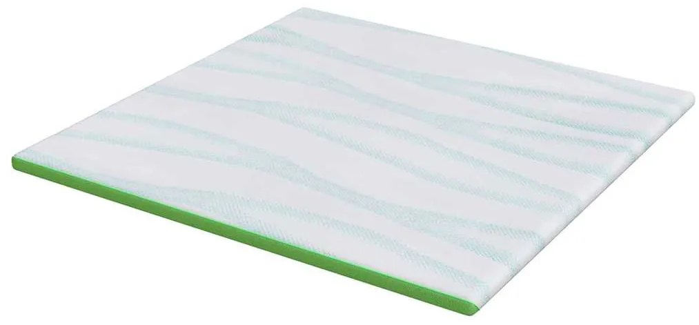 Protetores de Colchão Branco e Verde 200 x 200 cm