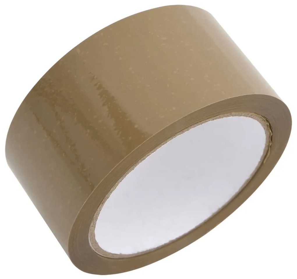 Fita adesiva para embalagens 72 pcs 48 mm x 66 m castanho