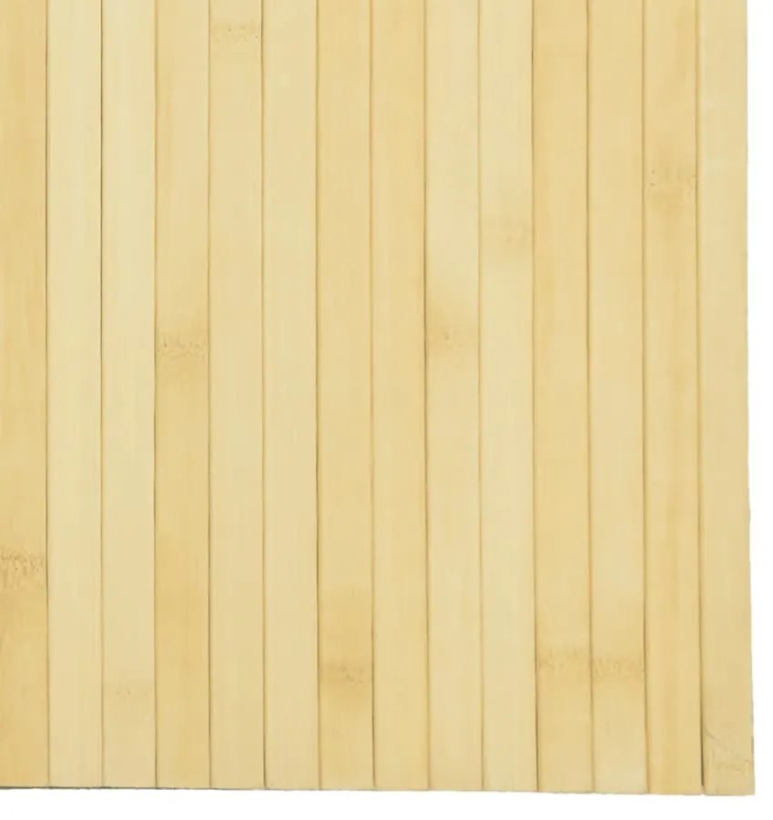 Divisória 165x600 cm bambu cor natural clara