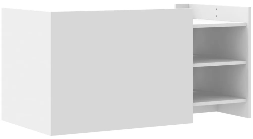Mesa de centro 100x50x50 cm derivados de madeira branco