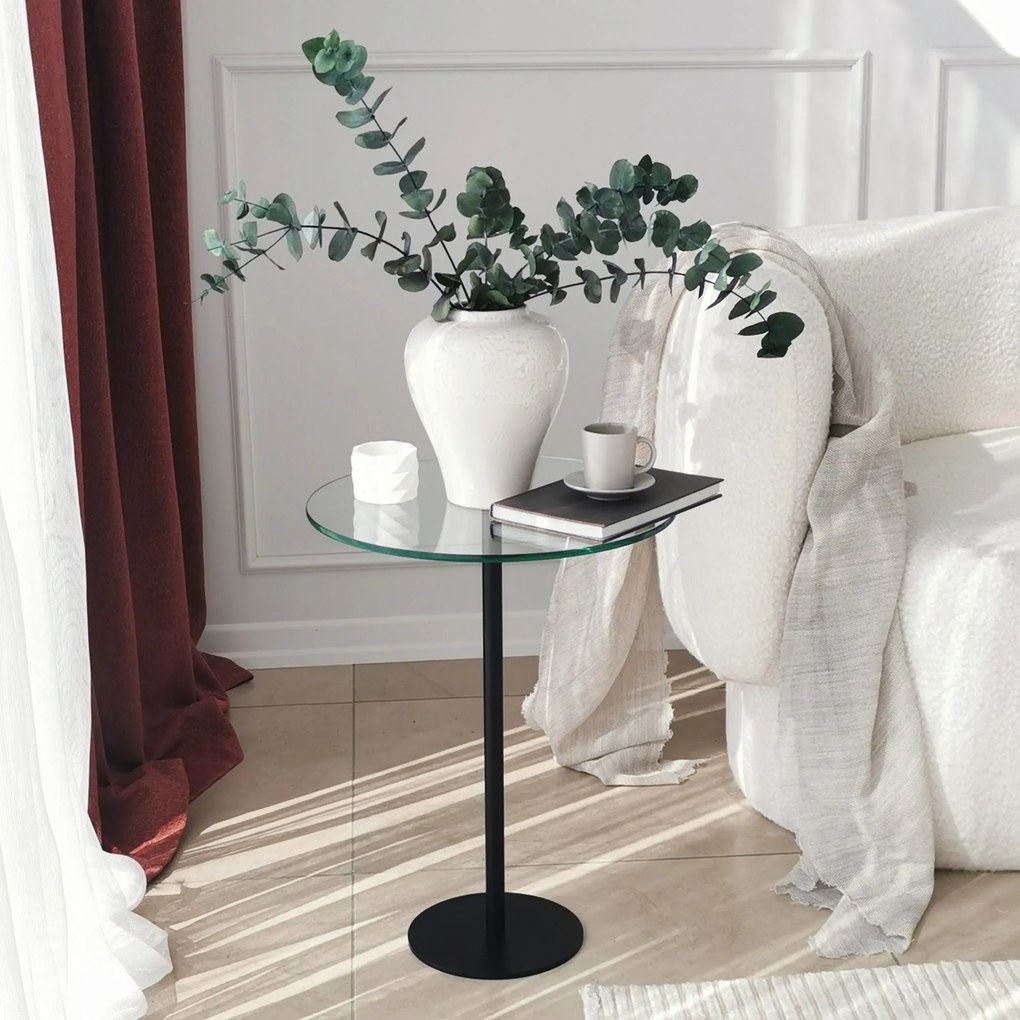 Mesa de Centro Social – Preto – 40x50x40 cm