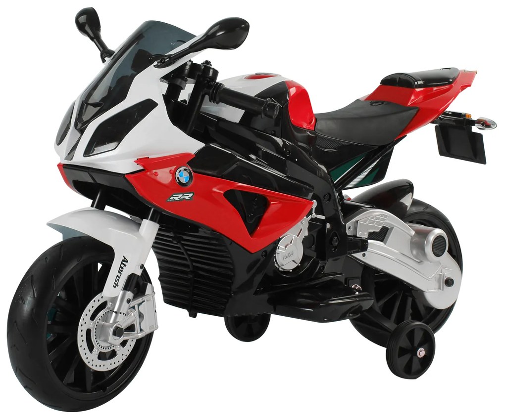 HomCom® Moto Eléctrica Infantil para Crianças 3-8 Anos Batería 12V 2 Motores com Luzes e Sons 110x47x69cm PP