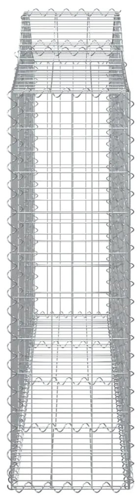 Cestos gabião arqueados 50 pcs 200x30x100/120 ferro galvanizado